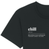 T-SHIRT CHILL en NOIR