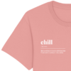 T-SHIRT CHILL en ROSE