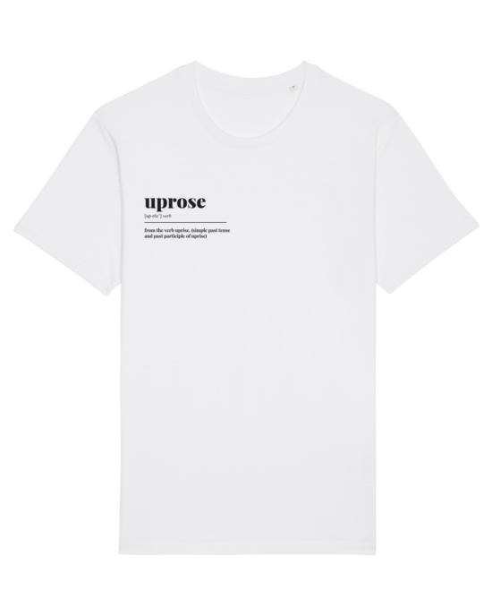 T SHIRT UPROSE en BLANC