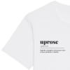 T SHIRT UPROSE en BLANC