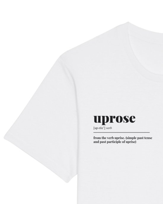 T SHIRT UPROSE en BLANC