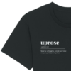 T SHIRT UPROSE en NOIR